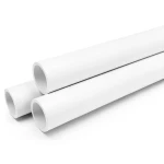 مواسير UPVC ضغط 16 بار قطر خارجي 200 مم سمك 14.9 مم لون أبيض