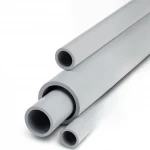 مواسير UPVC الخليجية جدول 80  مقاس 8 إنش سمك 12.7 مم لون رمادي فاتح