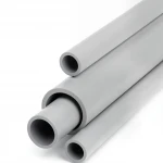 مواسير UPVC الخليجية جدول 80  مقاس ½ 2 إنش سمك 7.01 مم لون رمادي فاتح