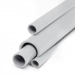 UPVC Pipes 3P Brand Schedule 80  Size 4 inch Thickness 8.56 mm  light Gray Colour