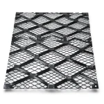 Hot Rolled (Black) Steel Expanded Metal Mesh Bahri Thickness 1.8 mm Width 1.22 m Length 3 m