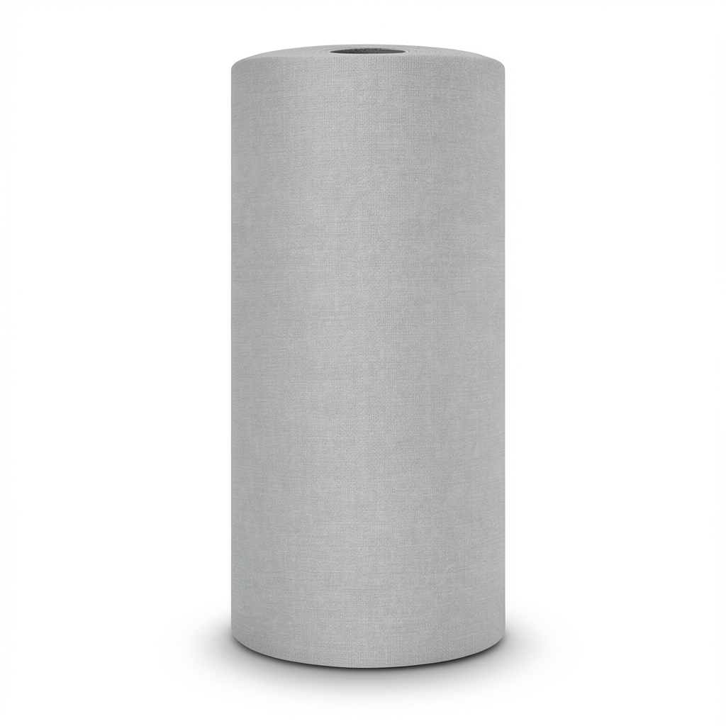 Plain Wall Covering Gray Color, 10m Length x 1.06m Width