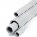 مواسير UPVC الخليجية جدول 80  مقاس 8 إنش سمك 12.7 مم لون رمادي فاتح