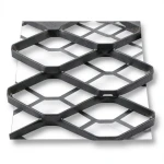 Hot Rolled (Black) Steel Expanded Metal Mesh Bahri Thickness 1.8 mm Width 1.22 m Length 3 m