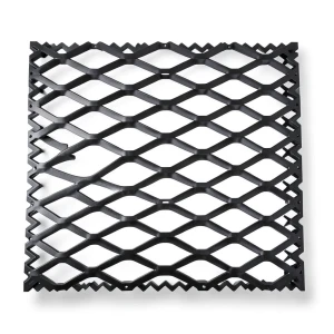 Hot Rolled Black Steel Expanded Metal Mesh Bahri 2.7 mm Thickness 1.22x4 m