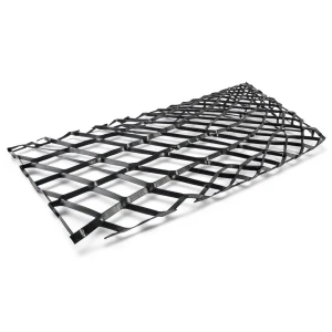 Hot Rolled Steel Expanded Metal Mesh 1.4 mm Thickness 1.22 m Width 4 m Length, Black