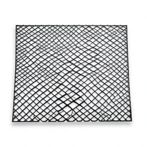 Hot Rolled Steel Expanded Metal Mesh 1.5 mm Thickness 1.22x4 m Black