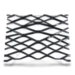 Hot Rolled Black Steel Expanded Metal Mesh Bahri 1.7 mm Thickness 1.22 m Width 5 m Length