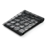 Hot Rolled Steel Expanded Metal Mesh Bahri 1.8 mm Thick 1.22x4 m Black