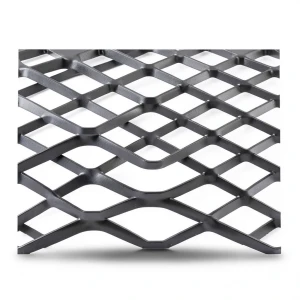 Hot Rolled Black Steel Expanded Metal Mesh Bahri 1.8 mm Thickness 1.22 m Width 5 m Length