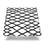 Hot Rolled Black Steel Expanded Metal Mesh Bahri 2.3 mm Thickness 4m Length 1.22m Width
