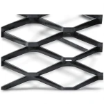 Hot Rolled Black Steel Expanded Metal Mesh Bahri Thickness 2 mm Width 1.22 m Length 5 m