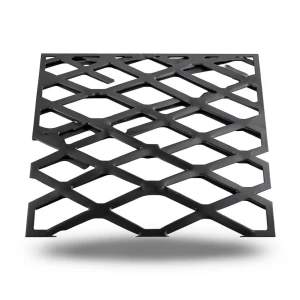 Hot Rolled Black Steel Expanded Metal Mesh Bahri 2.7 mm Thickness 1.22x4 m