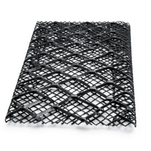 Hot Rolled Black Steel Expanded Metal Mesh Bahri 2.7 mm Thick 1.22 m Width 5 m Length