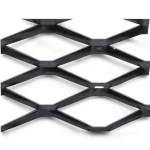 Hot Rolled Black Steel Expanded Metal Mesh Bahri 1.2 mm Thickness 1.22 m Width 5 m Length
