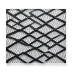 Hot Rolled Black Steel Expanded Metal Mesh Bahri 1.4 mm Thickness 1.22 m Width 5 m Length