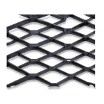 Hot Rolled Steel Expanded Metal Mesh Bahri 1.5 mm Thickness 1.22x5 m Black