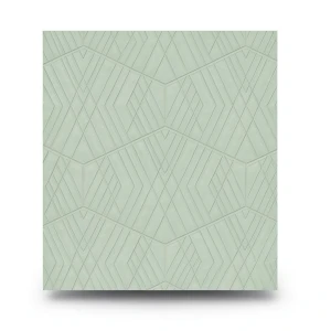 Italian Wallpaper Pale Green, 10m x 0.73m, Model Z90007