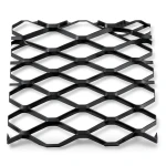 Hot Rolled Black Steel Expanded Metal Mesh Bahri 2.3 mm Thick 1.22 m Width 5 m Length