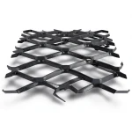 Hot Rolled Black Steel Expanded Metal Mesh Bahri Thickness 2 mm Width 1.22 m Length 5 m