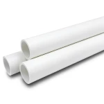 مواسير UPVC ضغط 10 بار قطر خارجي 25 مم سمك 1.5 مم لون أبيض