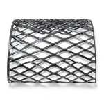Hot Rolled Black Steel Expanded Metal Mesh Bahri 2.7 mm Thick 1.22 m Width 5 m Length