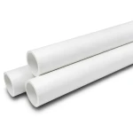 مواسير UPVC ضغط 10 بار قطر خارجي 40 مم سمك 1.9 مم لون أبيض