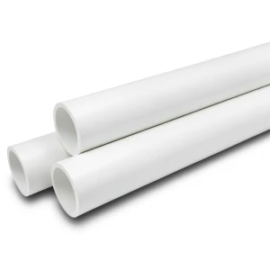UPVC Pipes Nominal Pressure 10 Bar Outer Diameter 40 mm Thickness 1.9 mm White