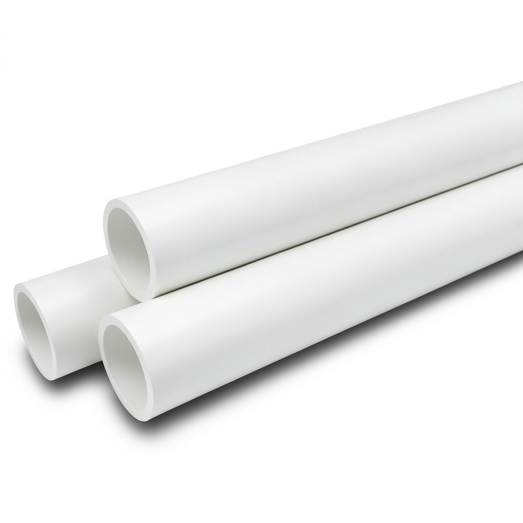 مواسير UPVC ضغط 10 بار قطر خارجي 40 مم سمك 1.9 مم لون أبيض