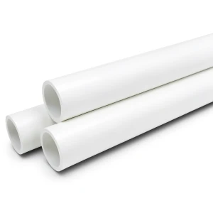 UPVC Pipes Nominal Pressure 10 Bar Outer Diameter 50 mm Thickness 2.4 mm White