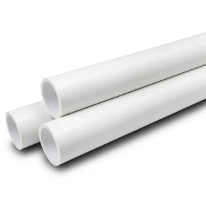 مواسير UPVC ضغط اسمي 16 بار قطر خارجي 50 مم سمك 3.7 مم لون أبيض