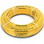 أنابيب HDPE نيبروبلاست PE 100 ضغط 4 بار قطر خارجي 63 مم سمك 1.8 مم لون أصفر 