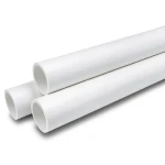 مواسير UPVC ضغط اسمي 16 بار قطر خارجي 400 مم سمك 29.7 مم لون أبيض