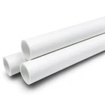 مواسير UPVC ضغط 10 بار قطر خارجي 32 مم سمك 1.8 مم لون أبيض