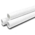 مواسير UPVC ضغط 10 بار قطر خارجي 40 مم سمك 1.9 مم لون أبيض