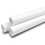 مواسير UPVC ضغط اسمي 16 بار قطر 20 مم سمك 1.5 مم لون أبيض