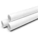 مواسير UPVC ضغط 10 بار قطر خارجي 25 مم سمك 1.5 مم لون أبيض