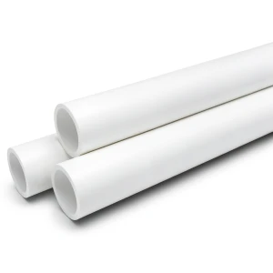 مواسير UPVC ضغط 10 بار قطر خارجي 25 مم سمك 1.5 مم لون أبيض