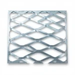 Galvanised Steel Expanded Metal Mesh  Bahri Thickness 3.8 mm Width 1.22 meter Length 4 meter | Bait Al Tatawor Company