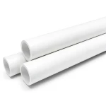 مواسير UPVC ضغط 10 بار قطر خارجي 40 مم سمك 1.9 مم لون أبيض