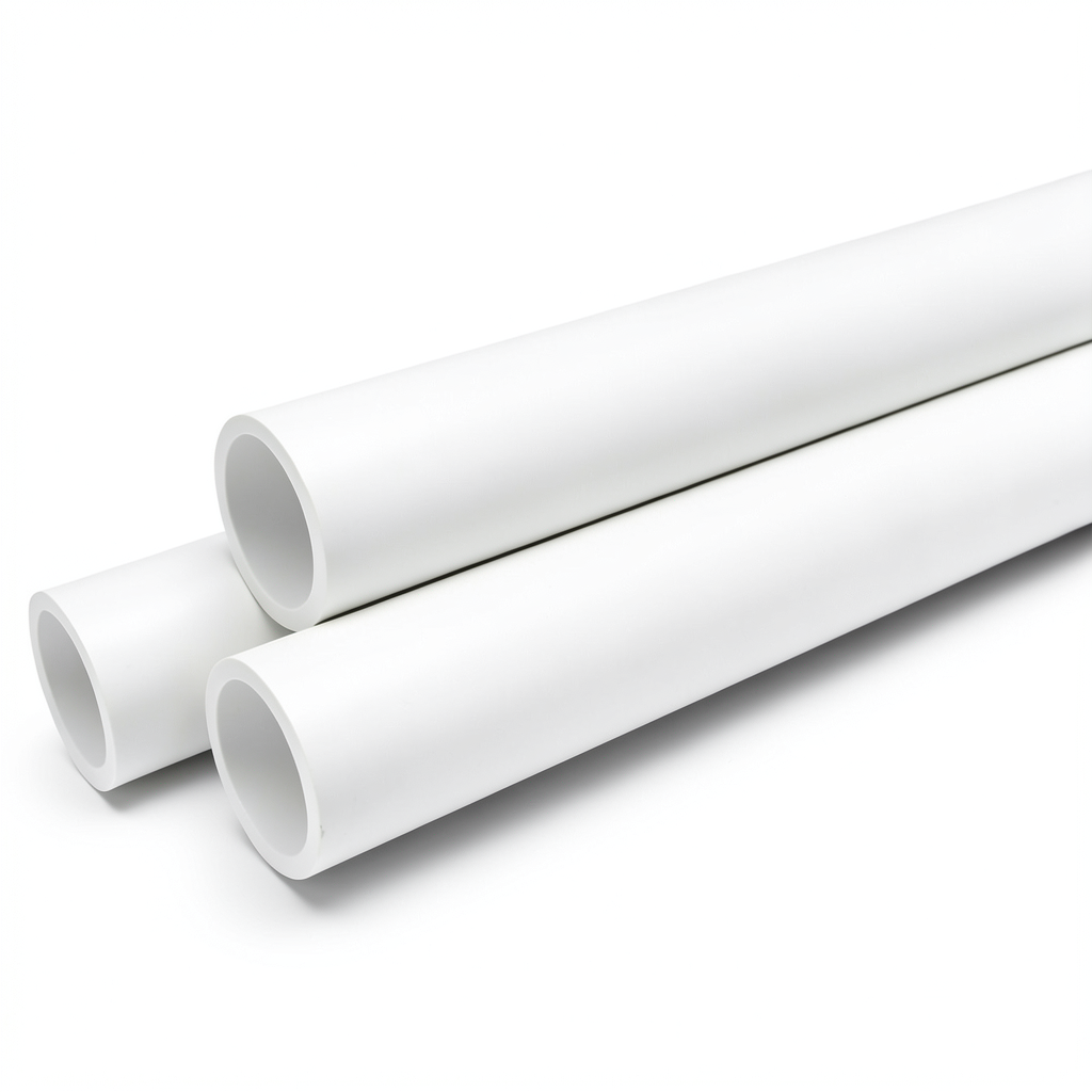 مواسير UPVC ضغط 10 بار قطر خارجي 40 مم سمك 1.9 مم لون أبيض