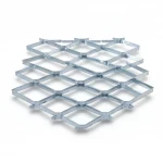 Galvanised Steel Expanded Metal Mesh   Thickness 4.8 mm Width 1.22 meter Length 4 meter | Bait Al Tatawor Company
