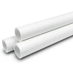 مواسير UPVC ضغط 10 بار قطر خارجي 75 مم سمك 3.6 مم لون أبيض