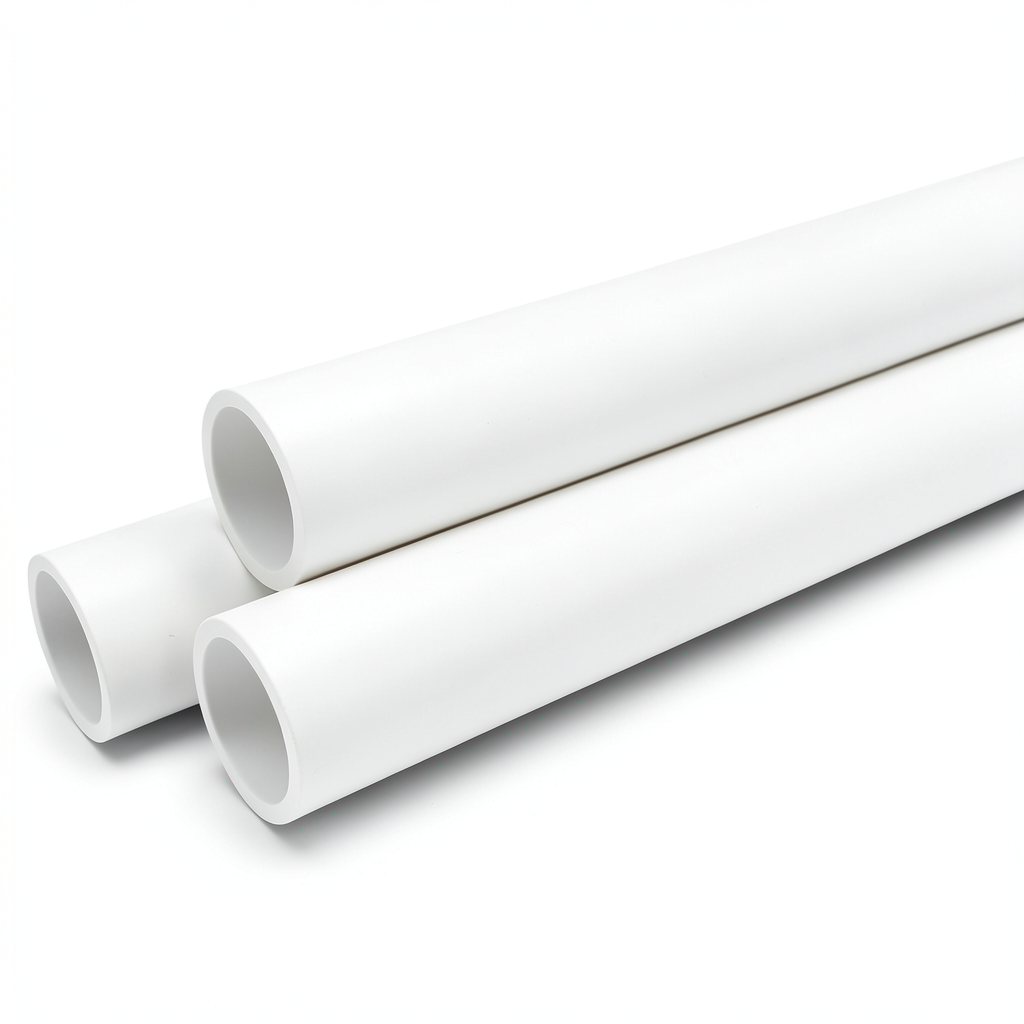 UPVC Pipes Nominal Pressure 16 Bar 20 mm Diameter 1.5 mm Thickness White