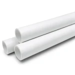 مواسير UPVC ضغط اسمي 16 بار قطر خارجي 25 مم سمك 1.9 مم لون أبيض