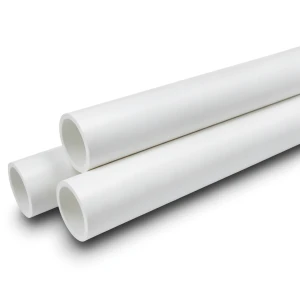 مواسير UPVC ضغط اسمي 16 بار قطر خارجي 32 مم سمك 2.4 مم لون أبيض