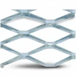 Galvanised Steel Expanded Metal Mesh  Bahri Thickness 6 mm Width 1.22 M Length 5 meter | Bait Al Tatawor Company