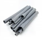 مواسير UPVC الراجحي ضغط 10 بار  قطر خارجي 250 مم سمك 11.9 مم لون رمادي