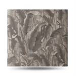 Leaf-patterned Wallpaper 10m x 1.06m Dark Beige, Model 78013
