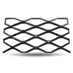 Hot Rolled (Black) Steel Expanded Metal Mesh Bahri Thickness 1.8 mm Width 1.22 meter Length 6 meter